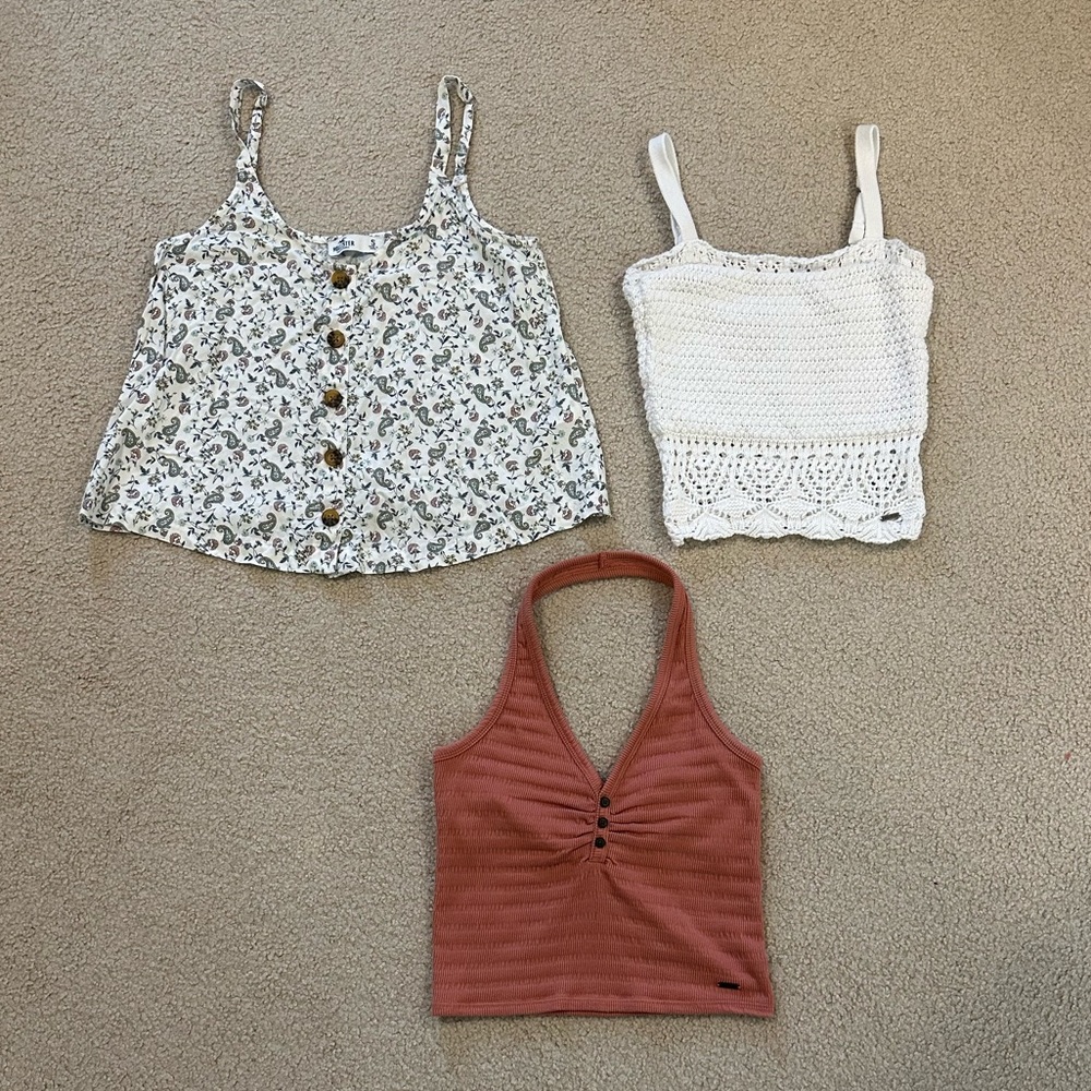 Hollister tank tops